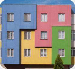 رنگ های ساختمانی